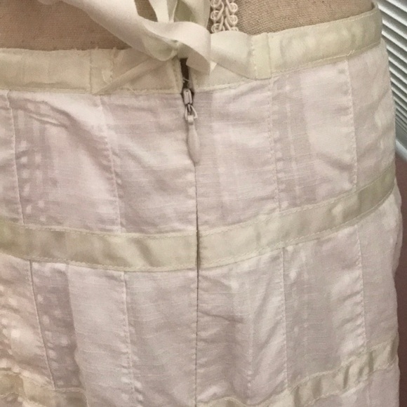 Gap a line white skirt size 6R - Picture 5 of 7